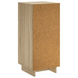 Sideboard Sonoma Oak 33.5 x 34.5 x 75 cm Engineered Wood - Rear View
