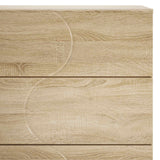 Sideboard Sonoma Oak 70 x 38 x 75 cm Engineered Wood - Low Angle