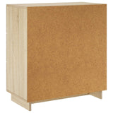 Sideboard Sonoma Oak 70 x 38 x 75 cm Engineered Wood - Rear View