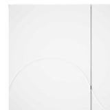 Sideboard White 67 x 34.5 x 75 cm Engineered wood