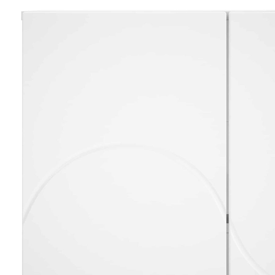 Sideboard White 67 x 34.5 x 75 cm Engineered wood