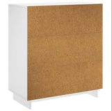 Sideboard White 67 x 34.5 x 75 cm Engineered wood