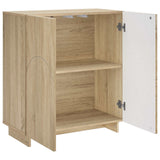 Sideboard Sonoma Oak 67 x 34.5 x 75 cm Engineered wood - Side View