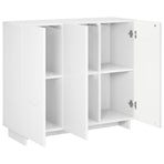 Sideboard White 85.5 x 31 x 75 cm Engineered Wood