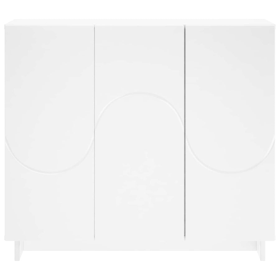 Sideboard White 85.5 x 31 x 75 cm Engineered Wood
