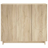 Sideboard Sonoma Oak 85.5 x 31 x 75 cm Engineered Wood