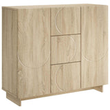 Sideboard Sonoma Oak 85.5 x 31 x 75 cm Engineered Wood - Front View