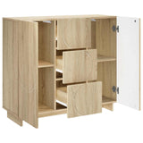 Sideboard Sonoma Oak 85.5 x 31 x 75 cm Engineered Wood