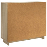 Sideboard Sonoma Oak 85.5 x 31 x 75 cm Engineered Wood - Rear View