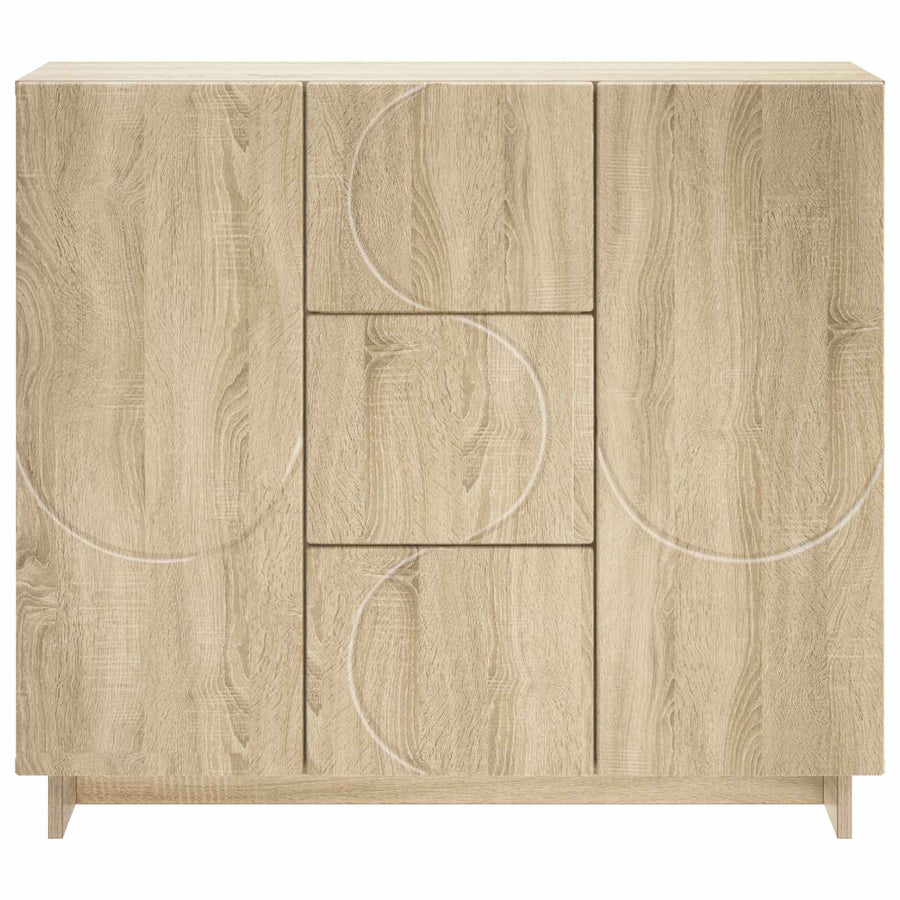 Sideboard Sonoma Oak 85.5 x 31 x 75 cm Engineered Wood