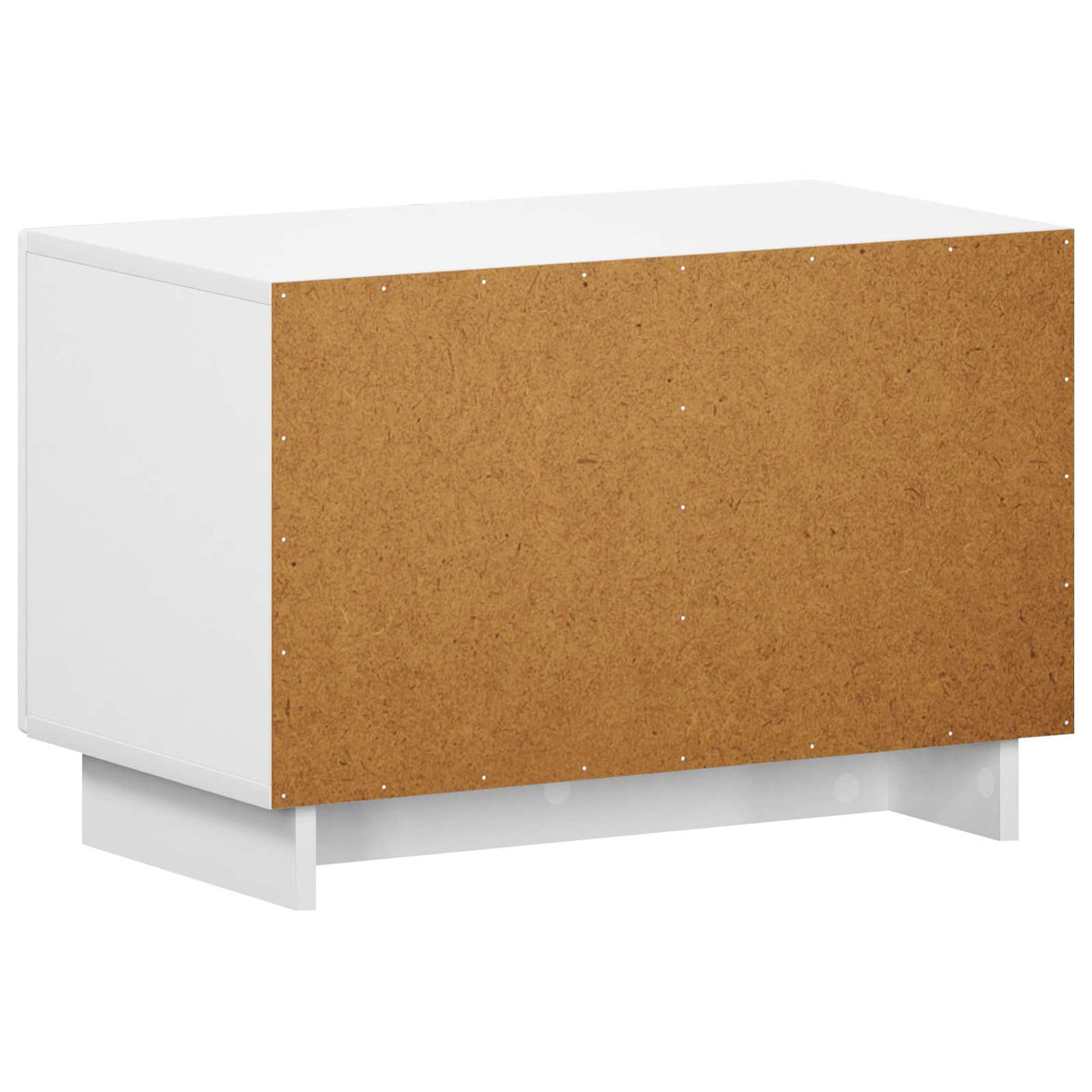 TV Stand 60 x 34.5 x 40 cm White Engineered Wood