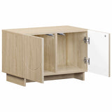 TV Stand 60 x 34.5 x 40 cm Sonoma Oak Engineered Wood - Side View