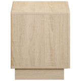 TV Stand 60 x 34.5 x 40 cm Sonoma Oak Engineered Wood - 45-Degree Angle