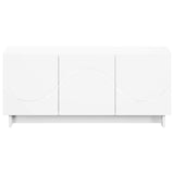 TV Stand 90 x 34.5 x 40 cm White Engineered Wood - Top-Down View