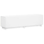 TV Stand 140 x 34.5 x 40 cm White Engineered Wood, image 2