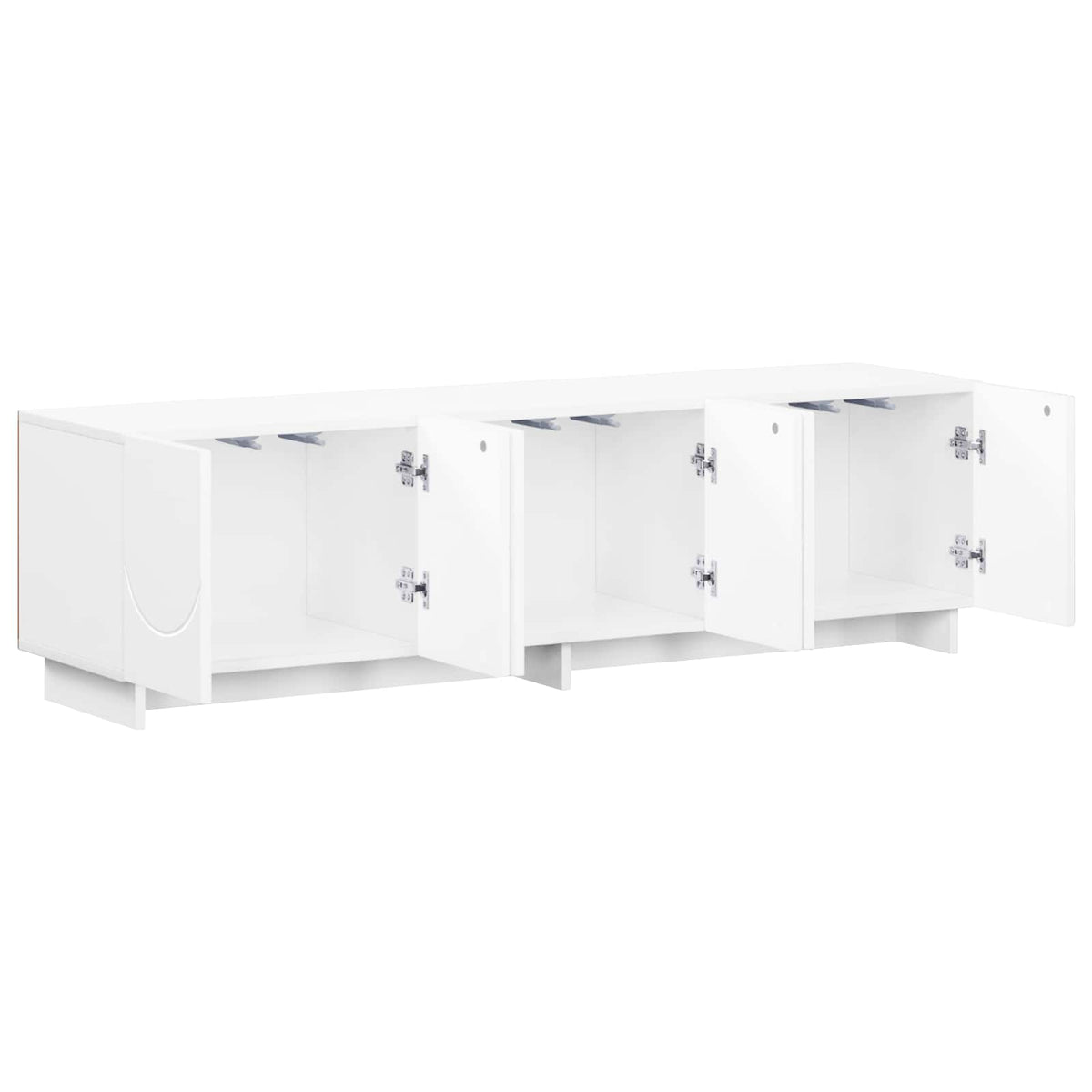 TV Stand 140 x 34.5 x 40 cm White Engineered Wood