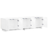 TV Stand 140 x 34.5 x 40 cm White Engineered Wood