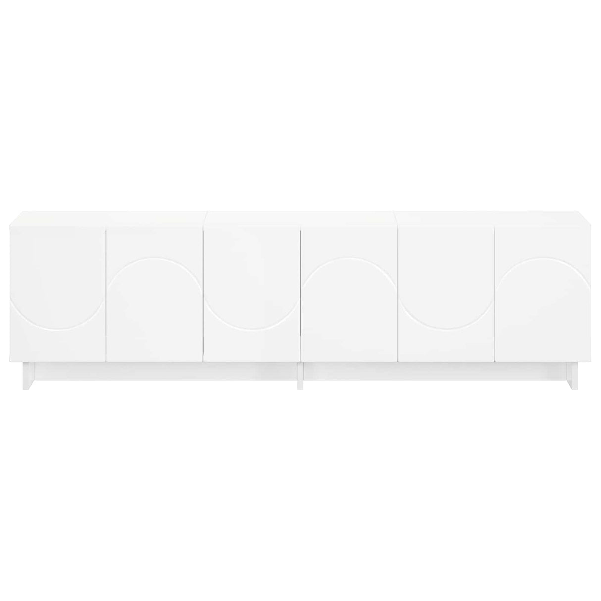 TV Stand 140 x 34.5 x 40 cm White Engineered Wood