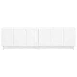 TV Stand 140 x 34.5 x 40 cm White Engineered Wood