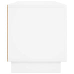 TV Stand 140 x 34.5 x 40 cm White Engineered Wood, image 5