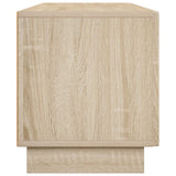TV Stand 140 x 34.5 x 40 cm Sonoma Oak Engineered Wood - 45-Degree Angle