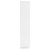Bathroom cabinet White 36.5 x 38 x 180 cm Engineered Wood