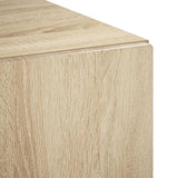 Bathroom cabinet Sonoma Oak 36.5 x 38 x 180 cm Engineered Wood - Close-Up Angle