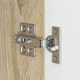 Bathroom cabinet Sonoma Oak 36.5 x 38 x 180 cm Engineered Wood - Low Angle