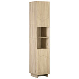 Bathroom cabinet Sonoma Oak 36.5 x 38 x 180 cm Engineered Wood