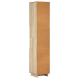 Bathroom cabinet Sonoma Oak 36.5 x 38 x 180 cm Engineered Wood
