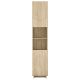 Bathroom cabinet Sonoma Oak 36.5 x 38 x 180 cm Engineered Wood