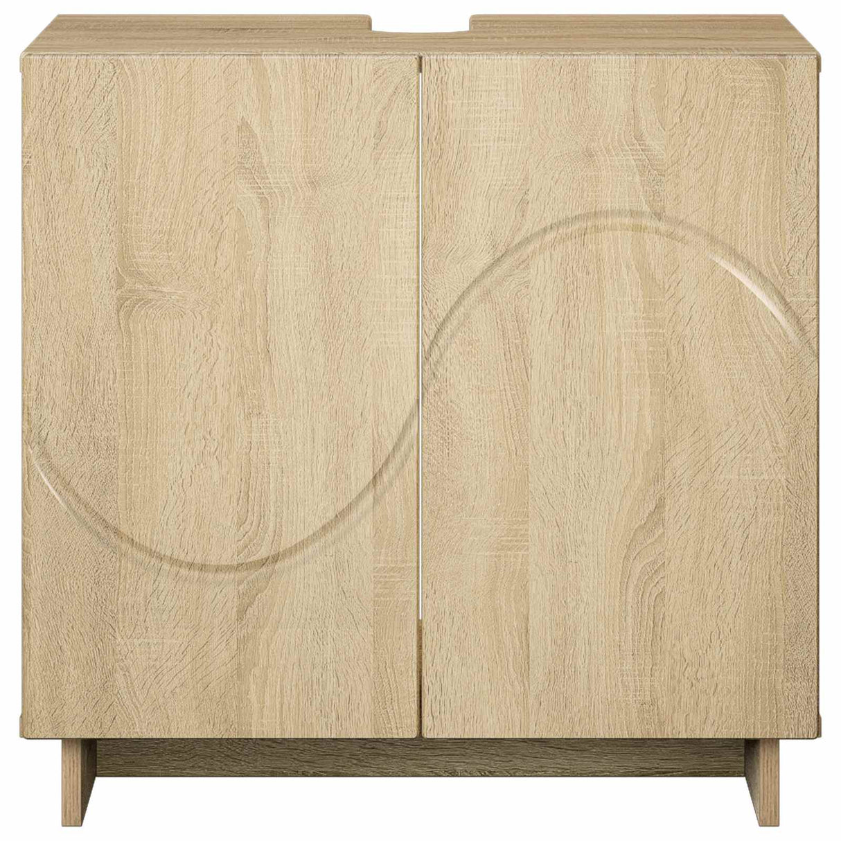 Bathroom cabinet Sonoma Oak 60 x 41 x 58 cm Engineered Wood