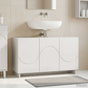 Bathroom cabinet White 101 x 41 x 58 cm Engineered wood