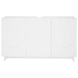 Bathroom cabinet White 101 x 41 x 58 cm Engineered wood