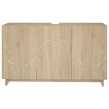 Bathroom cabinet Sonoma Oak 101 x 41 x 58 cm Engineered wood