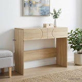 Console Table Sonoma Oak 96.5 x 38 x 75 cm Engineered Wood