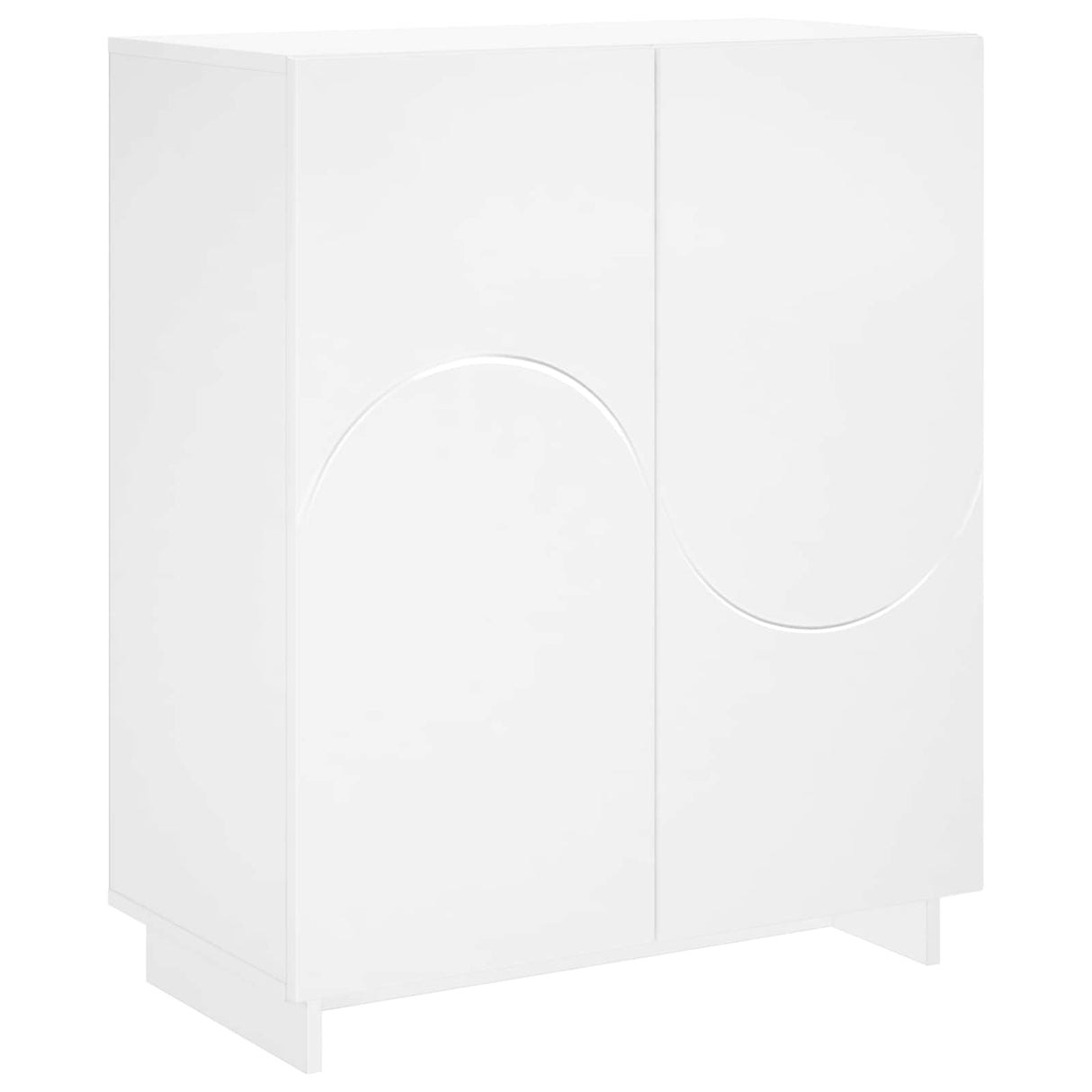 Shoe Cabinet 73 x 38 x 87.5 cm Engineered Wood White