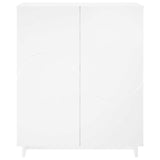 Shoe Cabinet 73 x 38 x 87.5 cm Engineered Wood White
