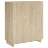 Shoe Cabinet 73 x 38 x 87.5 cm Engineered Wood Sonoma Oak