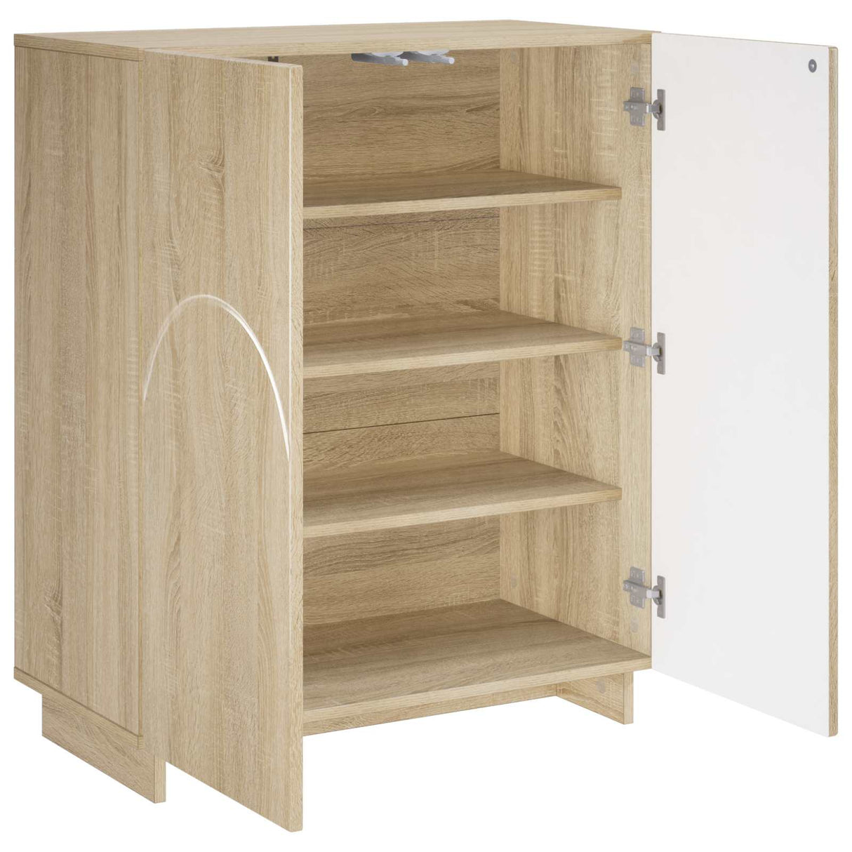 Shoe Cabinet 73 x 38 x 87.5 cm Engineered Wood Sonoma Oak