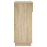 Shoe Cabinet 73 x 38 x 87.5 cm Engineered Wood Sonoma Oak