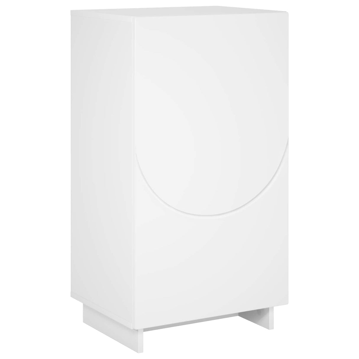 Shoe Cabinet 48 x 38 x 87.5 cm Engineered Wood White