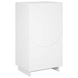 Shoe Cabinet 48 x 38 x 87.5 cm Engineered Wood White