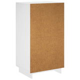 Shoe Cabinet 48 x 38 x 87.5 cm Engineered Wood White