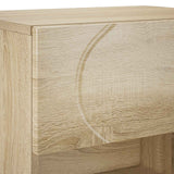 Shoe Cabinet 48 x 38 x 87.5 cm Engineered Wood Sonoma Oak