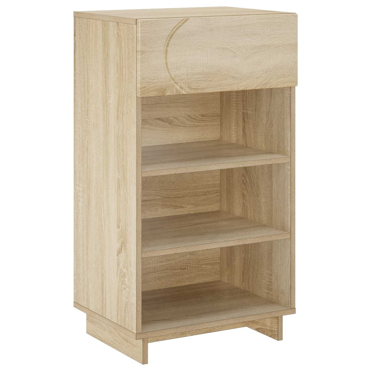 Shoe Cabinet 48 x 38 x 87.5 cm Engineered Wood Sonoma Oak