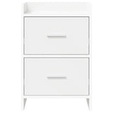 Bedside Tables White 40 x 30 x 60 cm Engineered Wood