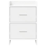 Bedside Tables White 40 x 30 x 60 cm Engineered Wood