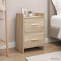 Bedside Tables Sonoma Oak 40 x 30 x 60 cm Engineered Wood
