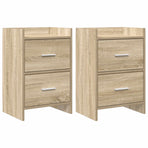 Bedside Tables 2 pcs Sonoma Oak 40 x 30 x 60 cm Engineered Wood